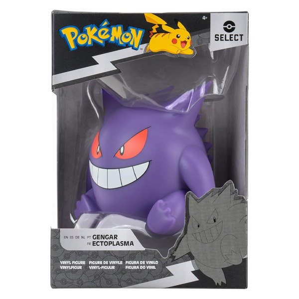 Jazwares Pokemon Gengar 4 Inch Vinyl Figure